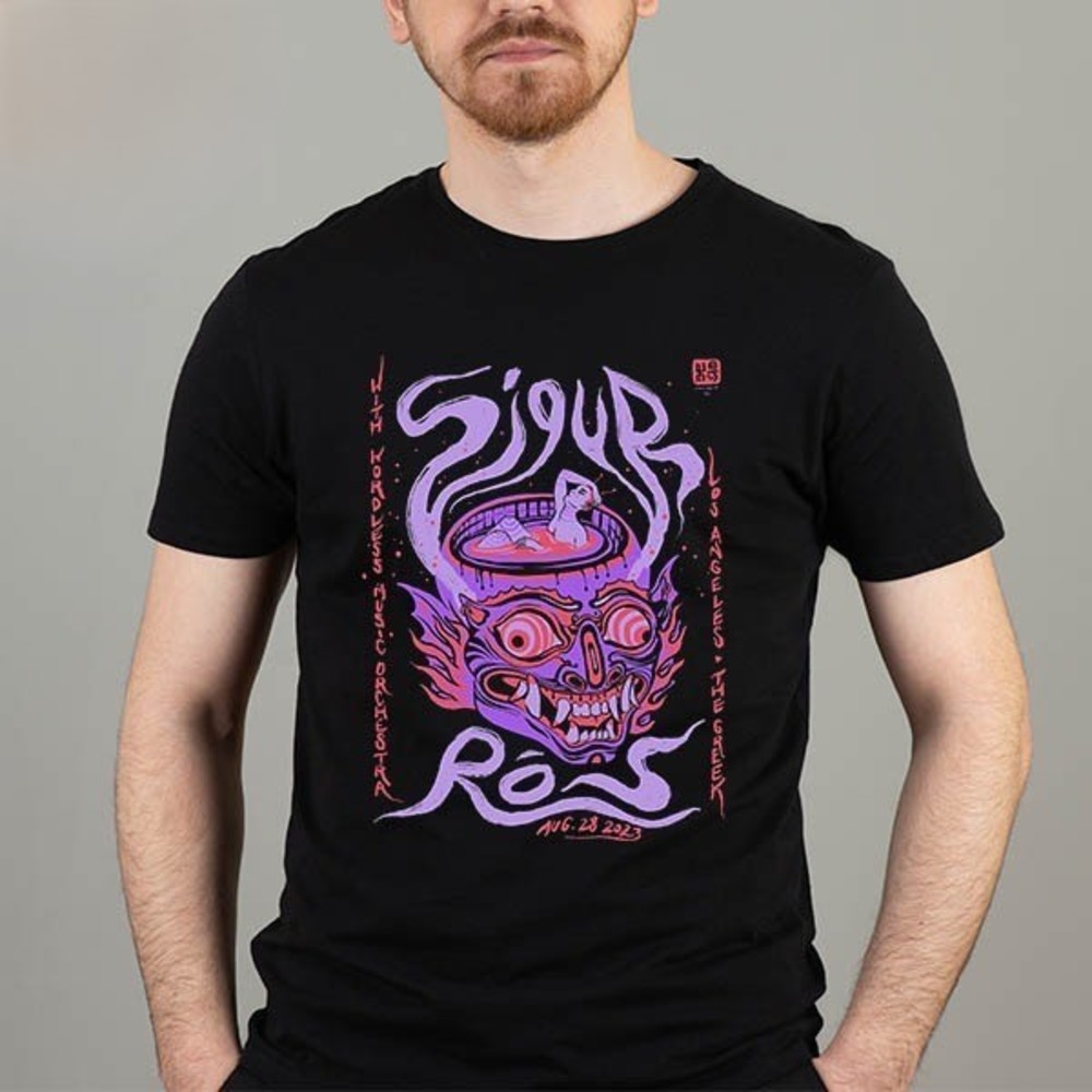 Sigur Ros Los Angeles The Greek With Wordless Music Orchestra Tee